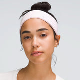 Lululemon Fly Away Tamer Headband - Strawberry Milkshake