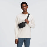Lululemon Everywhere Belt Bag 1L - Black and White