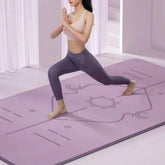 Classic Yoga Mat Comfortable, Non-Slip & Eco-Friendly for Home, Studio,Travel