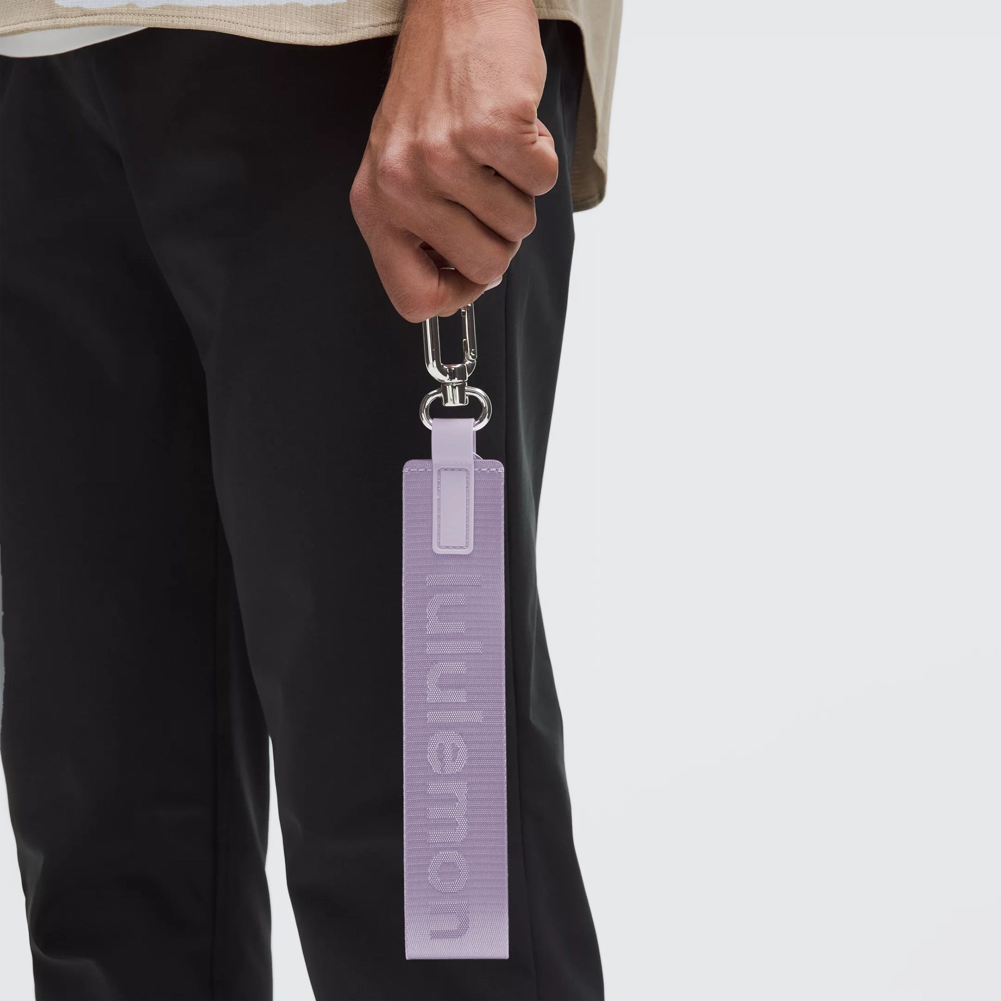 Never Lost Keychain - Lilac Ether/White Opal